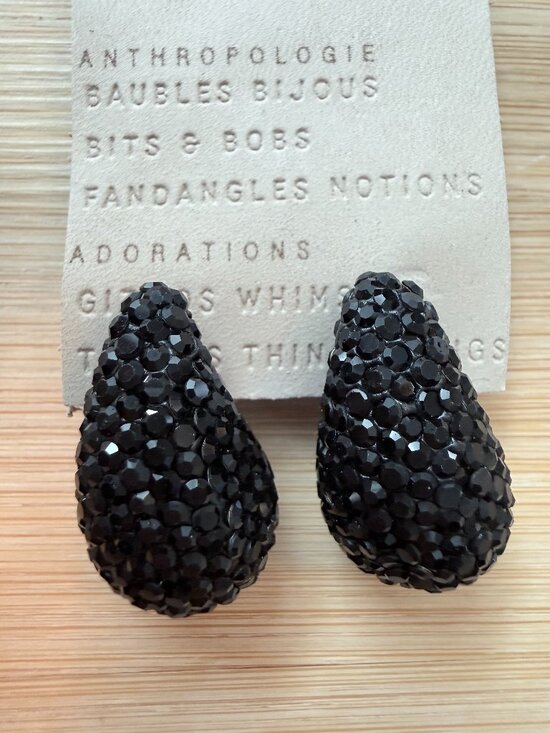 Anthropologie Jewelry - Anthropologie: The Petra Drop Earrings: Pavé Edition